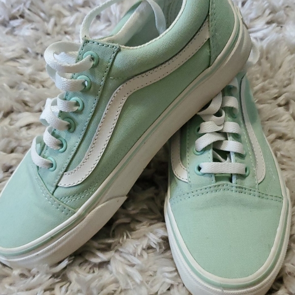 mint green vans